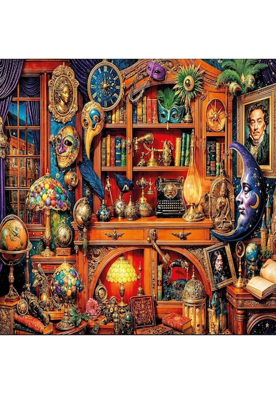 20853 Puzzle 1000 Enchanted Collertors Room