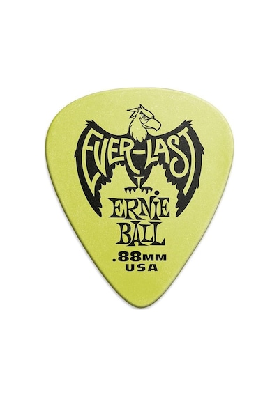 Ernie Ball P09191-3 Gitar Penası 3 Adet Everlast 0.88mm Yeşil