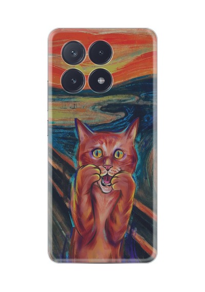 Poco X6 5g Kılıf Silikon Desen Özel Seri Tablo Cat 1788