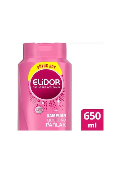 Elidor Güçlü Parlaklık Şampuan 650 ML
