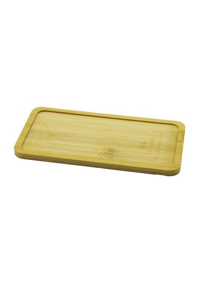 Pablıto Home Pbt-279 Ahşap Bambu Yağdanlık Altlık 20x10x0.8cm Dikdörtgen Mini Tepsi Diğer