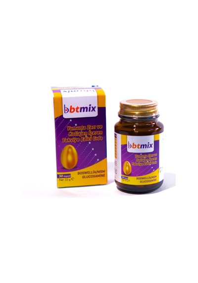 Btmix Yumurta Kabuğu + Msm 30 Kapsül 8681438468314