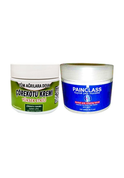 Çörek Otu Kremi 100 Ml Teskin Kremi + Painclass Kuıyruk Yağı Kremi 100 Ml Teskin Kremi