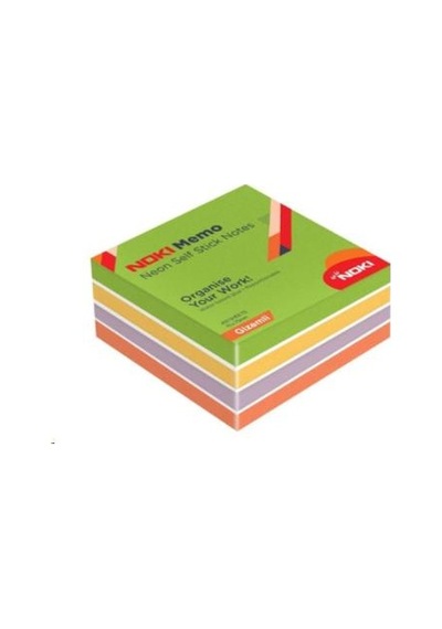 Noki 75 75 Neon Yapışkanlı Küp Blok 450 Sayfa