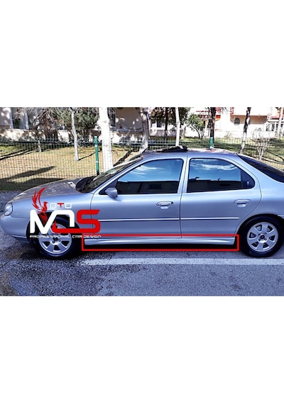 Ford Mondeo R Marşpiyel 1997 - 2001 Uyumlu Sağ Sol Takım Fiberglass Boyasız