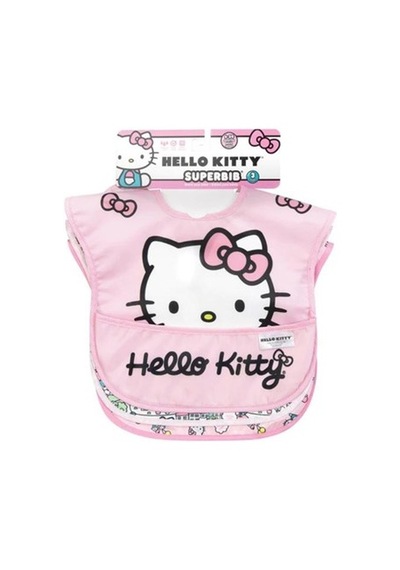 Bumkins Superbib Önlük 3'lü Paket - Hello Kitty Çok Renkli