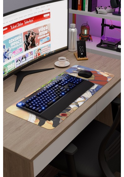 Sousou No Frieren Anime V1 - 70x30 Xl Gaming Kauçuk Kaymaz Taban Mouse Pad Fare Altlığı