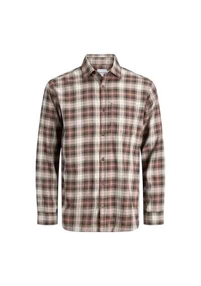 Jack & Jones Jjjames Erkek Gömlek Kahverengi