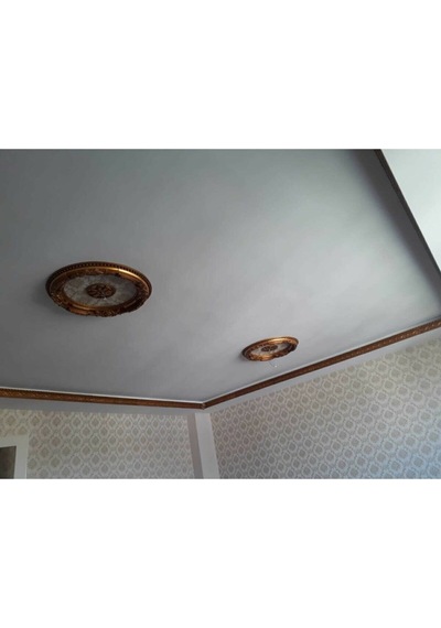 Decogold 90 Cm Oval Kahve Eskitme Saray Tavan