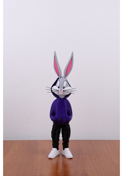 Bugs Bunny Figürü - Özel Tasarım 36 Cm Mor - 693906715