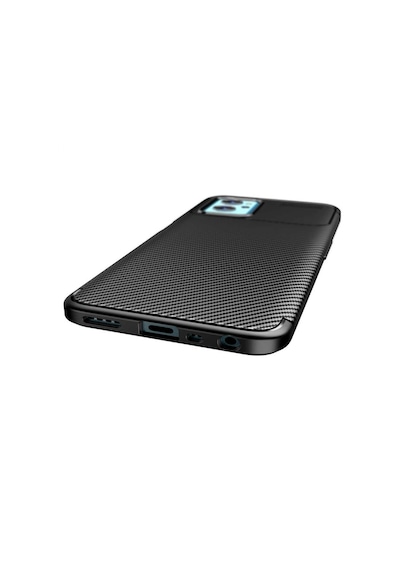 Oppo A96 4G Kılıf Karbon Silikon Case Kapak