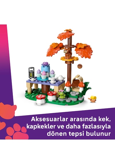 LEGO® Friends Orman Çay Partisi 42690 - 6 Yaş ve Üzeri Çocuklar için Mini Bebek İçeren Yaratıcı Oyuncak Yapım Seti (116 Parça)