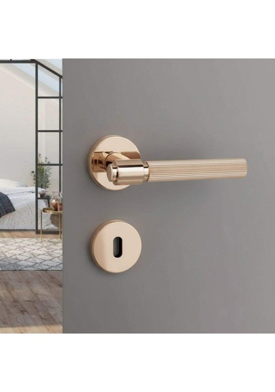System Axes-l Kapı Kolu Rose Renk Ha213ro12 Rs