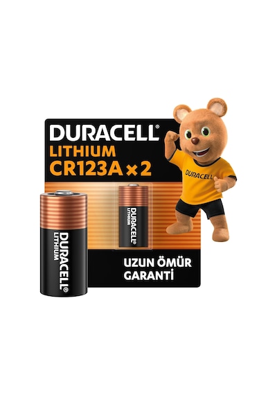 Cr123 Yüksek Güçlü Lityum Pil 2 Li Paket 3v, Cr123a/cr17345