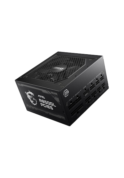Msı Mag A850gl Pcıe5 850w 80+ Gold Psu Fullmodular