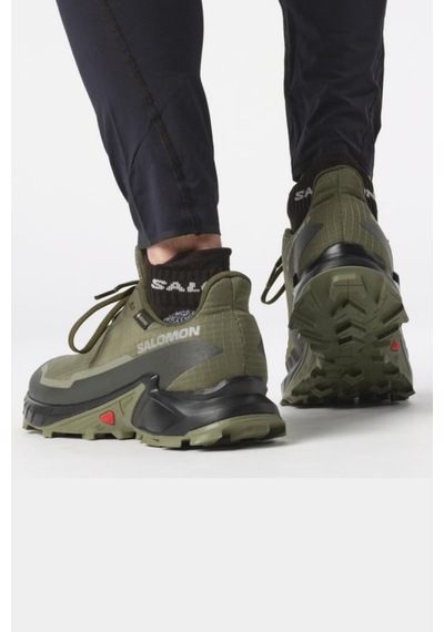 Salomon Alphacross 5 Gore-tex Haki Siyah Outdor Ayakkabı 473103 Haki