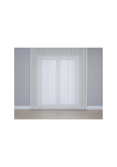 Gauze Fabric Keten Tül Perde Ekru, 250 X 260 Sku: Zeus8690010167910 A Antrasit
