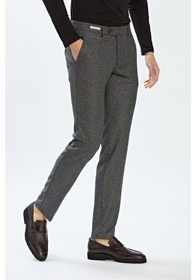 Ecer Slim Fit Aksaray Açık Gri Erkek Pantolon 17186220 Açık Gri