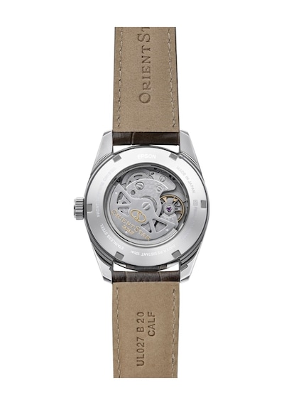 Orient Star Re-au0113y00b Kurmalı Otomatik Deri Kordon Gri Safir Cam 39 Mm Erkek Kol Saati