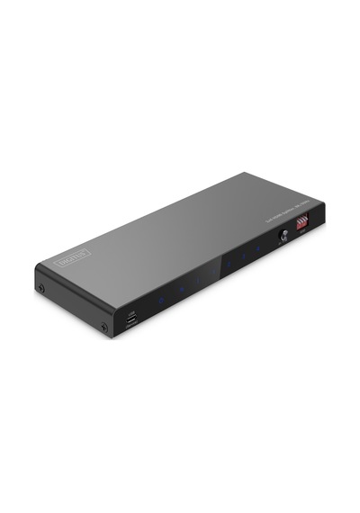 Digitus 1x4 Hdmı Splitters Ayırıcı, 8k/60hz 4:4:4 , Toslink, Stereo, Edıd Kontrolü