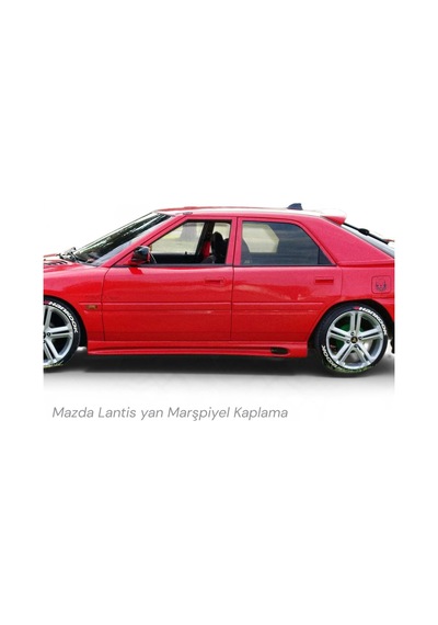 Mazda Lantis Yan Marspiyel Takımı Mat Siyah Gönderim - 935911129