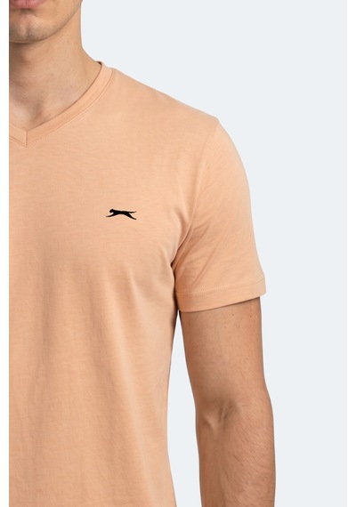 Slazenger Rıvaldo T Erkek Vizon Tişört