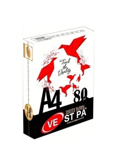 Vestpa Fotokopı A4 21 x 29.7 MM 500 Adet Beyaz
