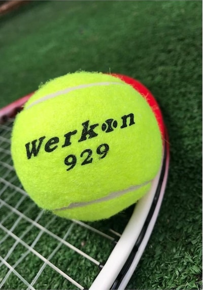 1 Adet Antrenman Tenis Topu Sarı, Tek Ebat, Wrknsr01t, Sarı