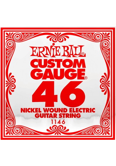 Ernie Ball Custom Gauge Nickel Wound 046 Elektro Gitar Tek Tel