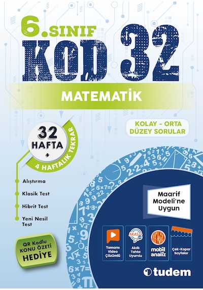 6. Sınıf Matematik Kod 32