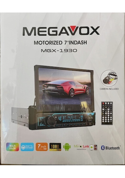 Megavox Mgx-1662 Motorlu 7" Androıd Indash Teyp
