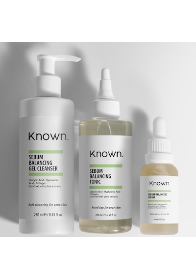 Known Siyah Nokta Akne Karşıtı Sebum Dengeleyici Set