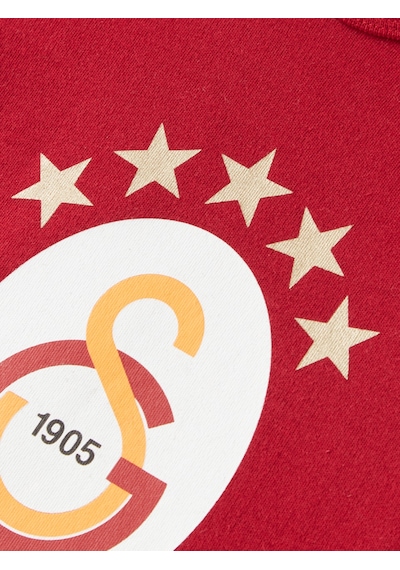 Gsstore Galatasaray 5 Yıldız Bebek Body B251410 Kırmızı