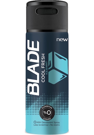 4 Adet Blade Cool Fresh 150 Ml Deodorant