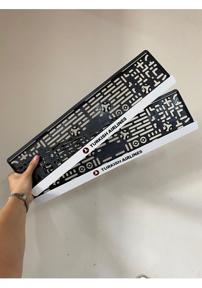 Turkish Airlines Özel Tasarım Pleksi Plakalık