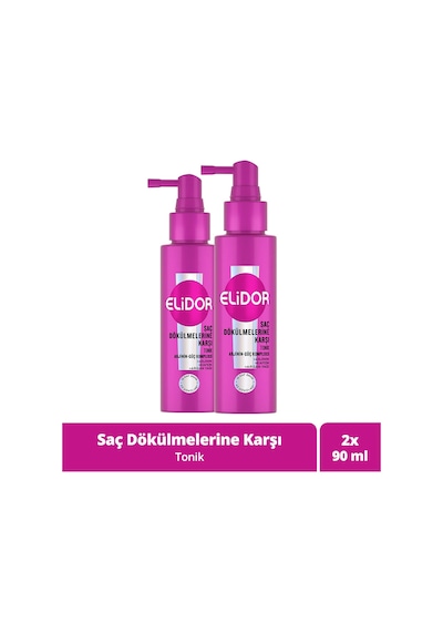 Elidor Saç Dökülmelerine Karşı Tonik 2 x 90 ML
