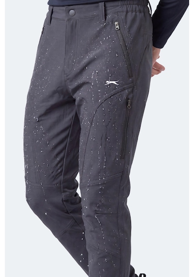 Slazenger Cocoa I Erkek İçi Polarlı Rüzgar Ve Su Geçirmez Softshell Antrasit Pantolon