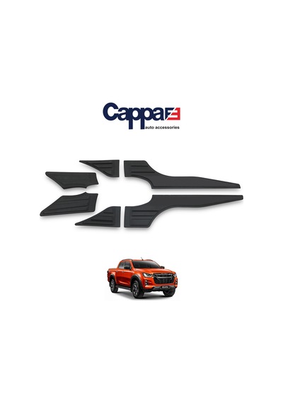 Cappafe Isuzu D-Max 2021- Yarasa Yan Kapı Kaplama 6 Prç. N11.97