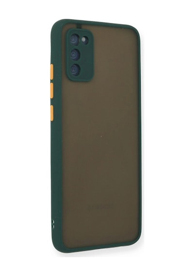 Samsung Galaxy A03s Kılıf Montreal Silikon Kapak - Yeşil
