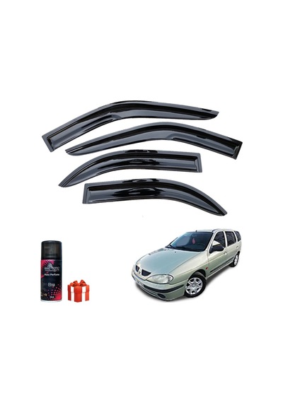 Caraks Megane 1 Mügen Cam Rüzgarlığı Stw 1996-2004 Arası 4'lü Takım + Koku