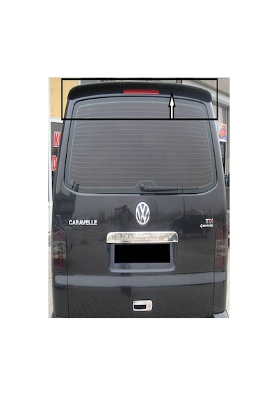 Volkswagen Transporter T5 T6 Bagaj Üstü Spoyler Astarlı Boyasız - 717510134
