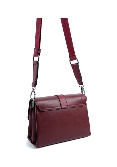 Silver Polo Sp1009 Kadın Çapraz Çanta Düz Bordo-bordo