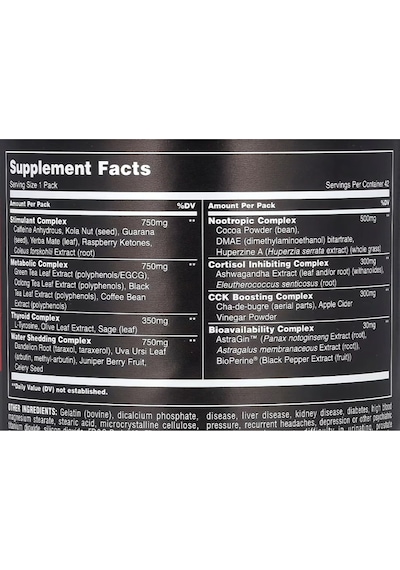 Universal Nutrition Anımal Advanced Cuts New Formula Cutting ...