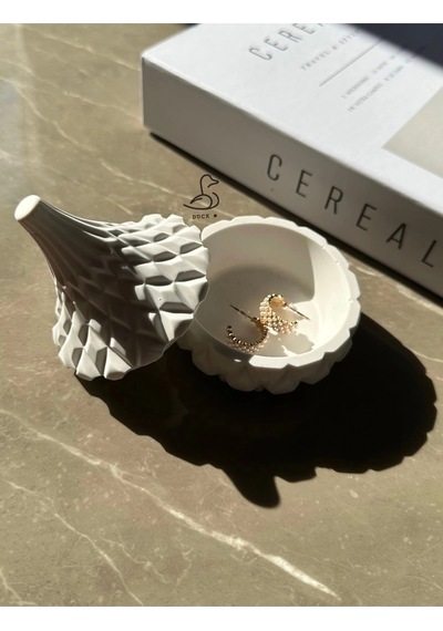 Bernami Mumluk Şamdanpinterest Dekoratif İşlemeli Takı Kutusu Diğer