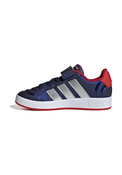 Adidas Grand Court Captain America El Çocuk Lacivert Sneaker