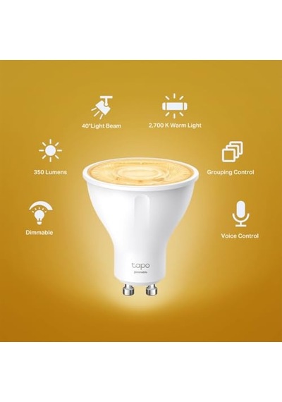 Akıllı Wi-fi Spot Işığı Ayarlanabilir Parlaklık Gu10 Lamba Tabanı Uzaktan Kumanda Enerji Tasarrufu Alexa Ve İle Diğer