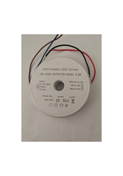 Dimmable Ayarlanabilir Led Avize Driver Sürücü 180-200w 5.5a