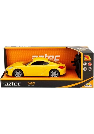 20350 1:20 Uzaktan Kumandalı Aztec Spor Araba 20 Cm Sarı