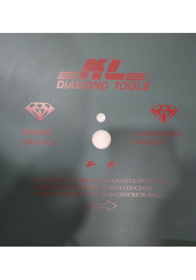 Kl Dıamond Tools Beton Testeresi 450 X 25,4 Mm
