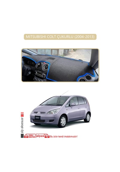 Mıtsubıshı Colt Çukurlu 2004-2013torpido Koruma Halısı Bej Kenar